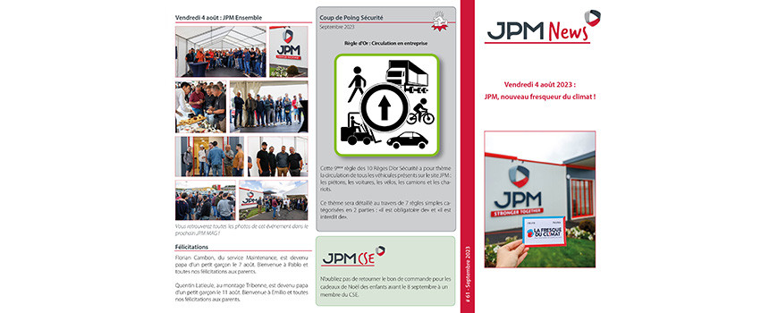JPM NEWS Septembre