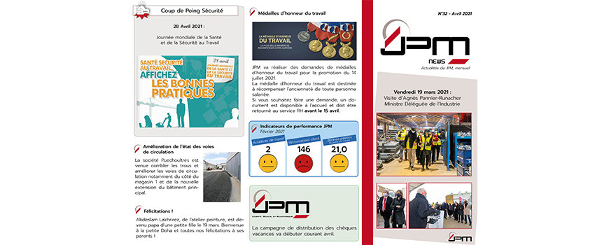 JPM NEWS Avril