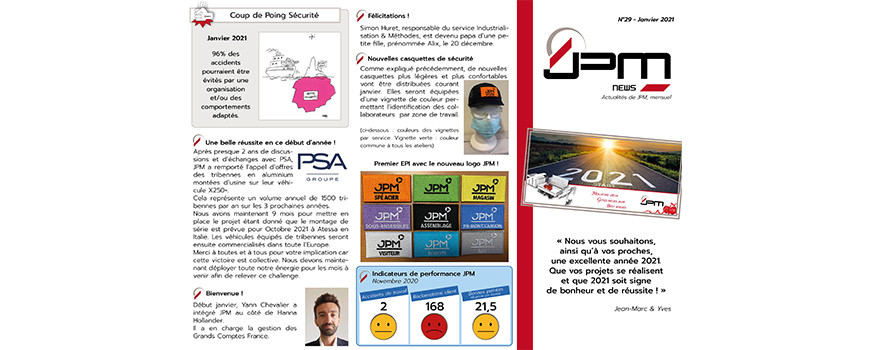 JPM NEWS Janvier