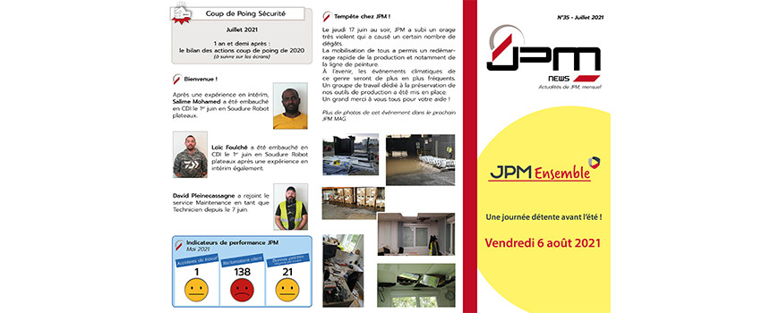 JPM NEWS Juillet