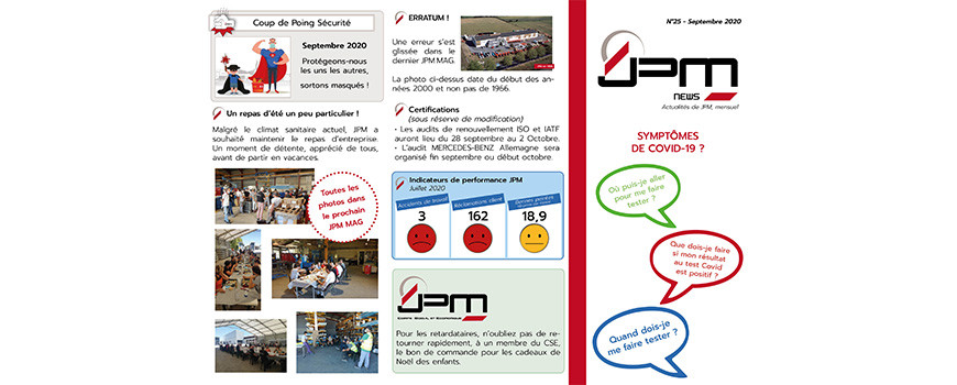 JPM NEWS Septembre