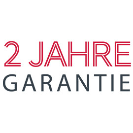 2 Jahre Garantie ab Kauf des Kippers