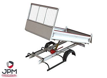 Volquete trasero de aluminio mixto