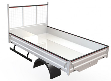 Plateau in aluminium
