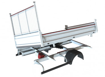 Driezijdige bedrijfskipper in gemengd aluminium