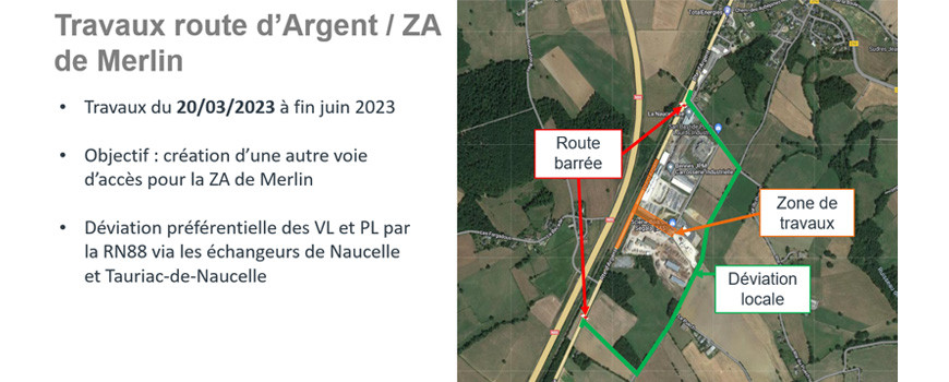 ROUTE BARREE : DEVIATION