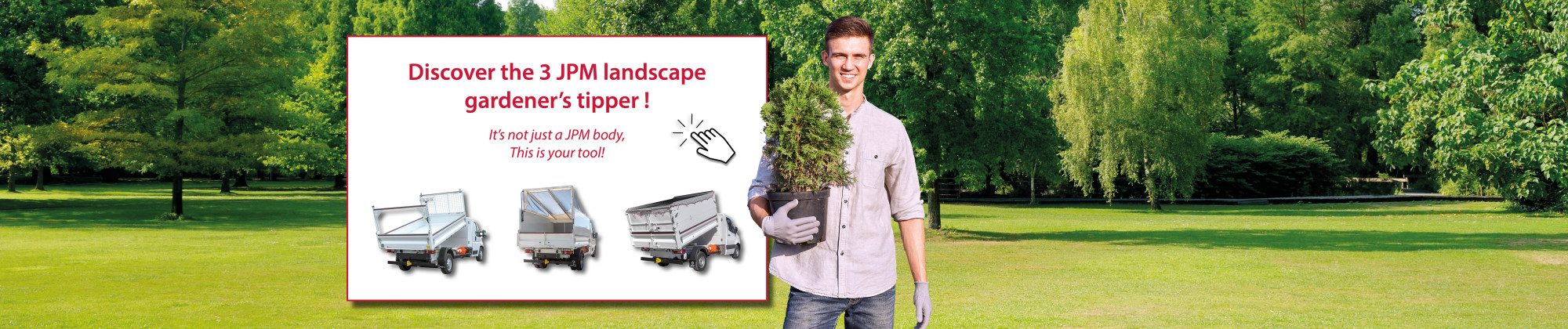 THE JPM LANDSCAPE GARDENER'S TIPPER