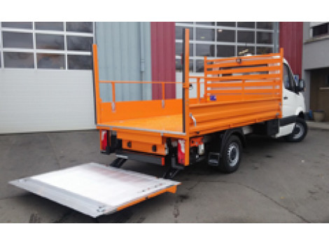 Benne aluminium hayon élévateur