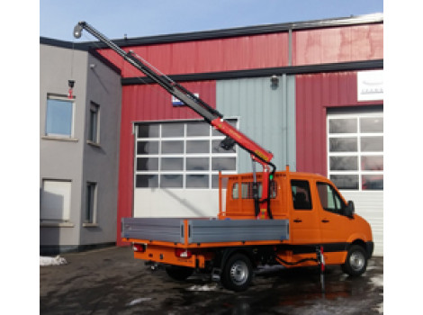 Plateau JPM avec grue